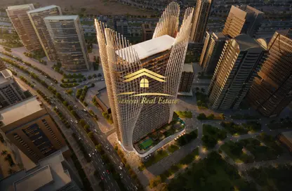 Apartment - Studio - 1 Bathroom for sale in Binghatti Skyhall - Business Bay - Dubai