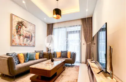 Living Room image for: Apartment - 2 Bedrooms - 2 Bathrooms for rent in Hyati Avenue - Jumeirah Village Circle - Dubai, Image 1 Living Room image for: Apartment - 2 Bedrooms - 2 Bathrooms for rent in Hyati Avenue - Jumeirah Village Circle - Dubai, Image 1
