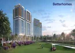 Outdoor Building image for: Apartment - 1 Bedroom - 1 Bathroom for sale in Golf Gate - DAMAC Hills - Dubai, Image 1
