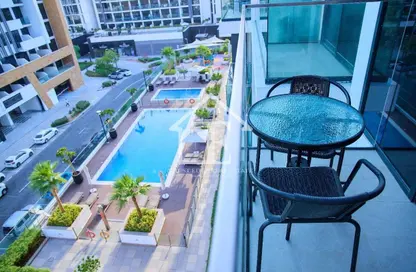 Apartment - Studio - 1 Bathroom for rent in AZIZI Riviera 34 - Meydan One - Meydan - Dubai