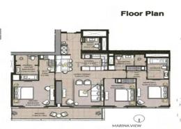 Apartment - 3 bedrooms - 3 bathrooms for sale in Vida Residences Dubai Marina - Dubai Marina - Dubai