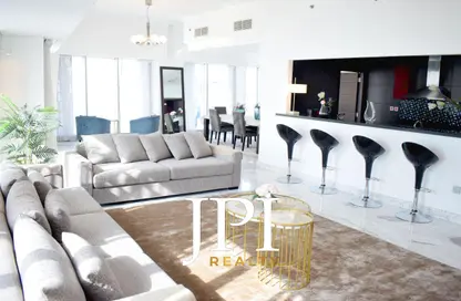 Penthouse - 4 Bedrooms - 5 Bathrooms for rent in Cayan Tower - Dubai Marina - Dubai