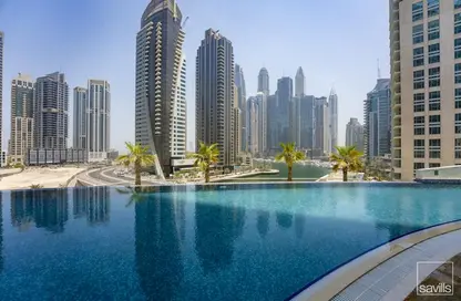 Apartment - 2 Bedrooms - 3 Bathrooms for rent in Trident Bayside - Dubai Marina - Dubai