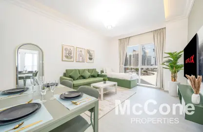 Apartment - 1 Bedroom - 2 Bathrooms for rent in MAG 214 - JLT Cluster R - Jumeirah Lake Towers - Dubai