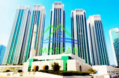 Apartment - 2 Bedrooms - 3 Bathrooms for rent in Marina Heights - Marina Square - Al Reem Island - Abu Dhabi