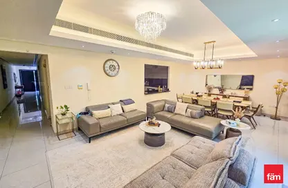 Townhouse - 4 Bedrooms - 6 Bathrooms for rent in Grand Views - Meydan Gated Community - Meydan - Dubai