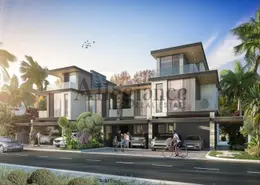 Outdoor House image for: Townhouse - 4 Bedrooms - 4 Bathrooms for sale in Morocco by Damac - Damac Lagoons - Dubai, Image 1