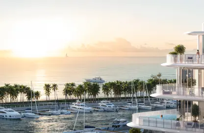 Apartment - 1 Bedroom - 2 Bathrooms for sale in Cotier House - Dubai Islands - Deira - Dubai