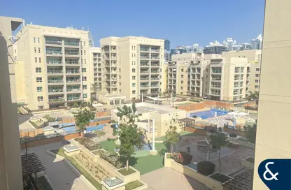 شقة - غرفة نوم - 1 حمام للايجار في الأرتا 4 - الأرتا - جرينز - دبي