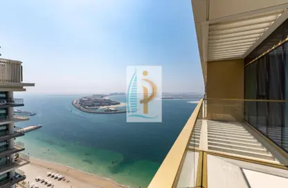 Apartment - 1 Bedroom - 1 Bathroom for sale in Grand Bleu Tower 2 - EMAAR Beachfront - Dubai Harbour - Dubai