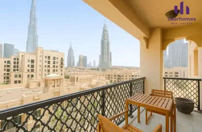 Apartment - 2 Bedrooms - 3 Bathrooms for rent in Reehan 1 - Reehan - Old Town - Downtown Dubai - Dubai