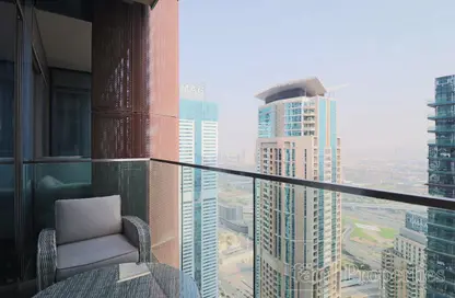 Balcony image for: Apartment - 1 Bedroom - 2 Bathrooms for rent in Jumeirah Living Marina Gate - Marina Gate - Dubai Marina - Dubai, Image 1