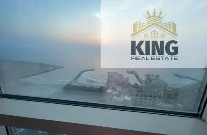 Apartment - 3 Bedrooms - 2 Bathrooms for rent in Ajman Corniche Residences - Ajman Corniche Road - Ajman