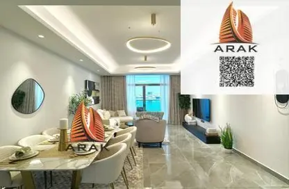 Apartment - 2 Bedrooms - 3 Bathrooms for sale in Ajman Creek Towers - Al Rashidiya 1 - Al Rashidiya - Ajman