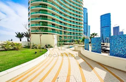 Outdoor Building image for: Apartment - 1 Bedroom - 2 Bathrooms for sale in Beach Towers - Shams Abu Dhabi - Al Reem Island - Abu Dhabi, Image 1