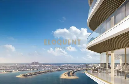 Apartment - 1 Bedroom - 1 Bathroom for sale in Grand Bleu Tower 2 - EMAAR Beachfront - Dubai Harbour - Dubai