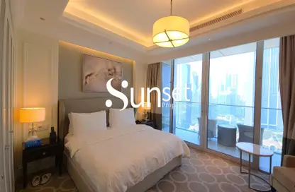 Apartment - 2 Bedrooms - 3 Bathrooms for rent in Kempinski BLVD - Downtown Dubai - Dubai