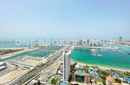 Apartment - 1 Bedroom - 2 Bathrooms for rent in Ocean Heights - Dubai Marina - Dubai
