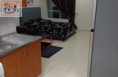 Apartment - Studio - 1 Bathroom for rent in Orient Tower 2 - Orient Towers - Al Bustan - Ajman