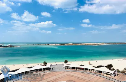 Duplex - 4 Bedrooms - 6 Bathrooms for rent in Bel Ghailam Tower - Corniche Road - Abu Dhabi