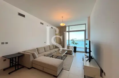Living Room image for: Apartment - 1 Bedroom - 2 Bathrooms for rent in Azure Residences - Palm Jumeirah - Dubai, Image 1