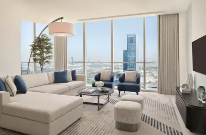 Apartment - 3 Bedrooms - 5 Bathrooms for rent in Sheraton Grand Hotel - Sheikh Zayed Road - Dubai