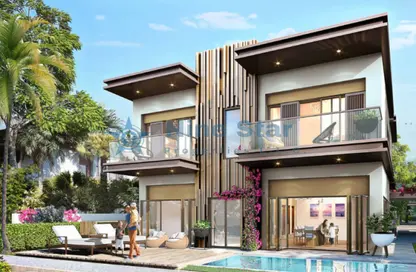 Townhouse - 6 Bedrooms - 7 Bathrooms for sale in Nice - Damac Lagoons - Dubai