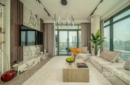 Apartment - 3 Bedrooms - 4 Bathrooms for sale in Marina Vista - EMAAR Beachfront - Dubai Harbour - Dubai
