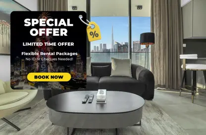 Apartment - 1 Bedroom - 2 Bathrooms for rent in The Paragon by IGO - Business Bay - Dubai