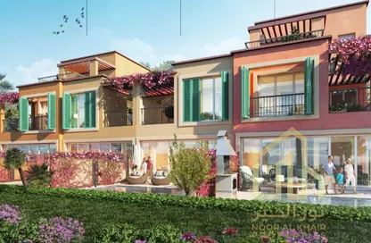 Townhouse - 4 Bedrooms - 3 Bathrooms for sale in Nice - Damac Lagoons - Dubai
