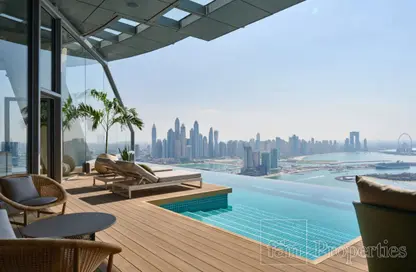 Apartment - Studio - 1 Bathroom for rent in The Palm Tower - Palm Jumeirah - Dubai