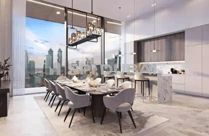 Apartment - 1 Bedroom - 1 Bathroom for sale in Peninsula Four - Peninsula - Business Bay - Dubai