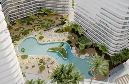 شقة - غرفة نوم - 2 حمامات للبيع في ذا سينترال داون تاون - ارجان - دبي