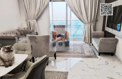 Apartment - 2 Bedrooms - 2 Bathrooms for rent in Oasis Tower - Al Rashidiya 1 - Al Rashidiya - Ajman
