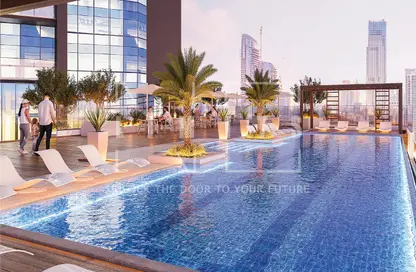 Apartment - 2 Bedrooms - 3 Bathrooms for sale in Jade Tower - Majan - Dubai Land - Dubai