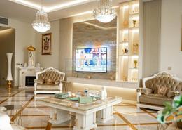 Living Room image for: Apartment - 4 bedrooms - 5 bathrooms for sale in Majestic Tower - Al Taawun Street - Al Taawun - Sharjah, Image 1