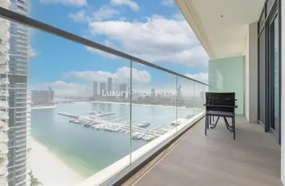 Apartment - 1 Bedroom - 1 Bathroom for rent in Marina Vista - EMAAR Beachfront - Dubai Harbour - Dubai