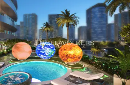 Apartment - 1 Bedroom - 2 Bathrooms for sale in Canal Crown 1 - Canal Crown - Business Bay - Dubai