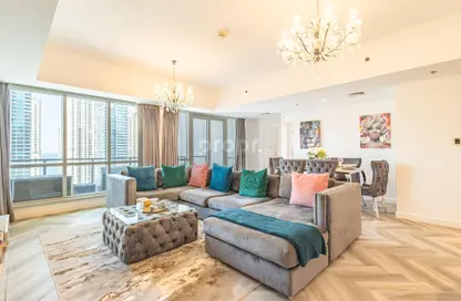 Apartment - 2 Bedrooms - 2 Bathrooms for rent in Al Majara - Dubai Marina - Dubai