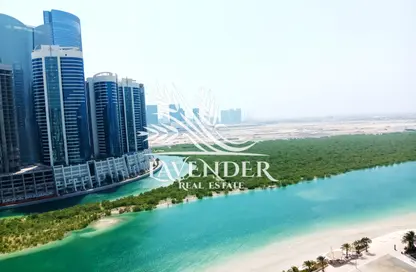 Apartment - 4 Bedrooms - 5 Bathrooms for rent in Beach Towers - Shams Abu Dhabi - Al Reem Island - Abu Dhabi