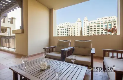 Terrace image for: Apartment - 1 Bedroom - 2 Bathrooms for rent in The Fairmont Palm Residence North - The Fairmont Palm Residences - Palm Jumeirah - Dubai, Image 1