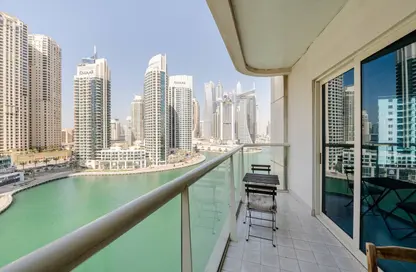 Apartment - 1 Bedroom - 1 Bathroom for rent in Marina View Tower B - Marina View - Dubai Marina - Dubai