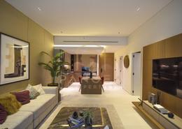 Living / Dining Room image for: Apartment - 1 bedroom - 2 bathrooms for sale in Beverly Boulevard - Arjan - Dubai, Image 1