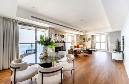 Apartment - 3 Bedrooms - 4 Bathrooms for rent in Princess Tower - Dubai Marina - Dubai