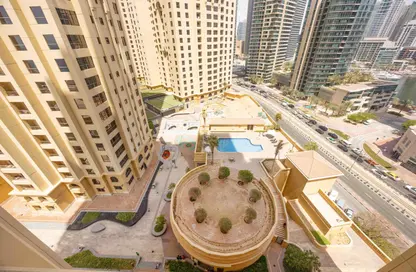Apartment - Studio - 1 Bathroom for rent in Rimal 4 - Rimal - Jumeirah Beach Residence - Dubai