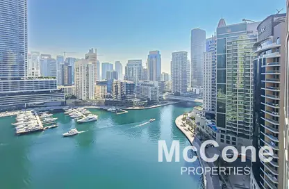 Apartment - 2 Bedrooms - 3 Bathrooms for rent in Aurora Tower - Marina Promenade - Dubai Marina - Dubai