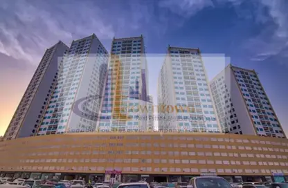 Apartment - Studio - 1 Bathroom for sale in Tower B2 - Ajman Pearl Towers - Ajman Downtown - Ajman