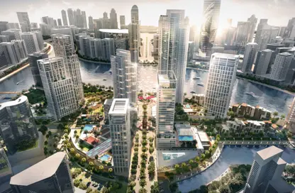 Apartment - Studio - 1 Bathroom for sale in Peninsula Four - Peninsula - Business Bay - Dubai