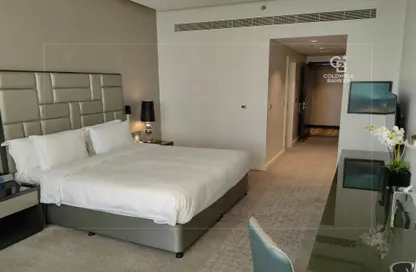 Room / Bedroom image for: Hotel  and  Hotel Apartment - 1 Bathroom for sale in Artesia A - Artesia - DAMAC Hills - Dubai, Image 1