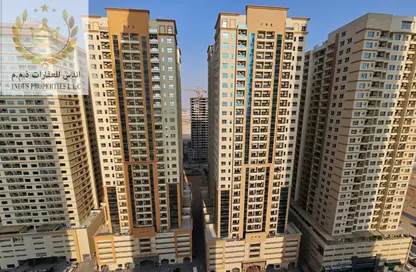 شقة - 2 غرف نوم - 3 حمامات للايجار في برج الليلي - مدينة الإمارات - عجمان